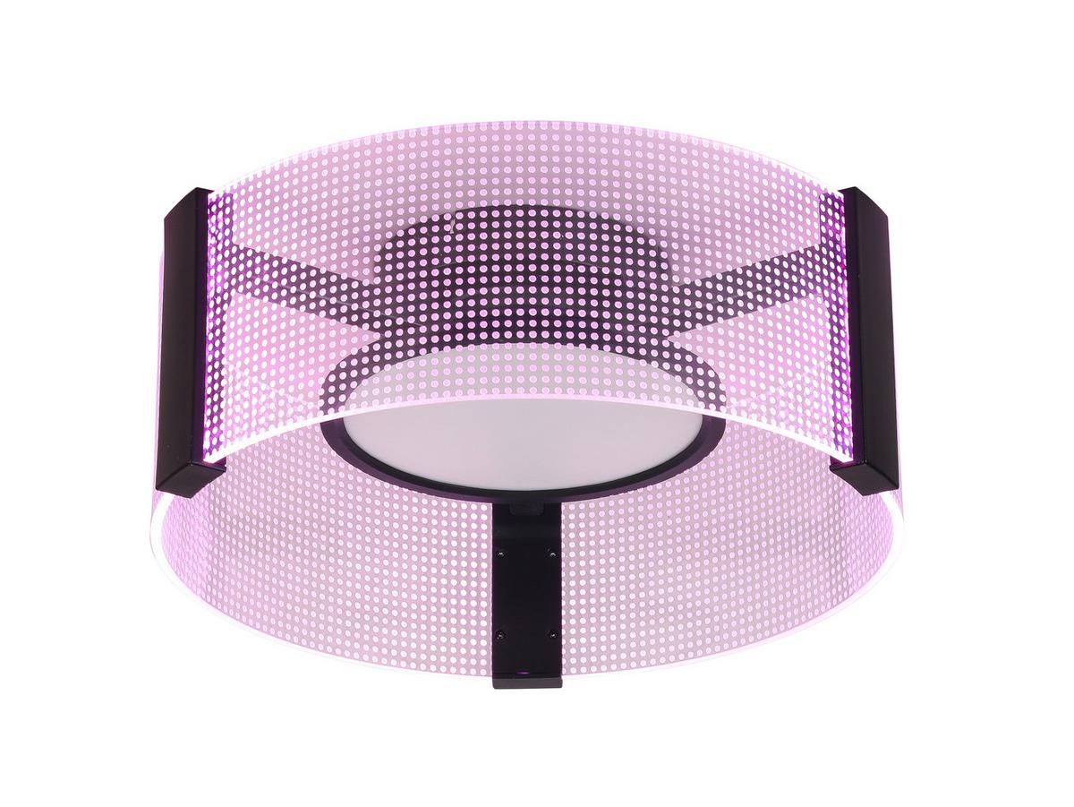 LAMPA SUFITOWA LED ALEX - biały/przezroczysty, Design, tworzywo sztuczne/metal (40/16.5cm) - Novel