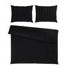 Posteljina Xenia Streif Xxl 200x200/2x60x80cm - crna, Moderno, tekstil (200/200cm) - Premium Living