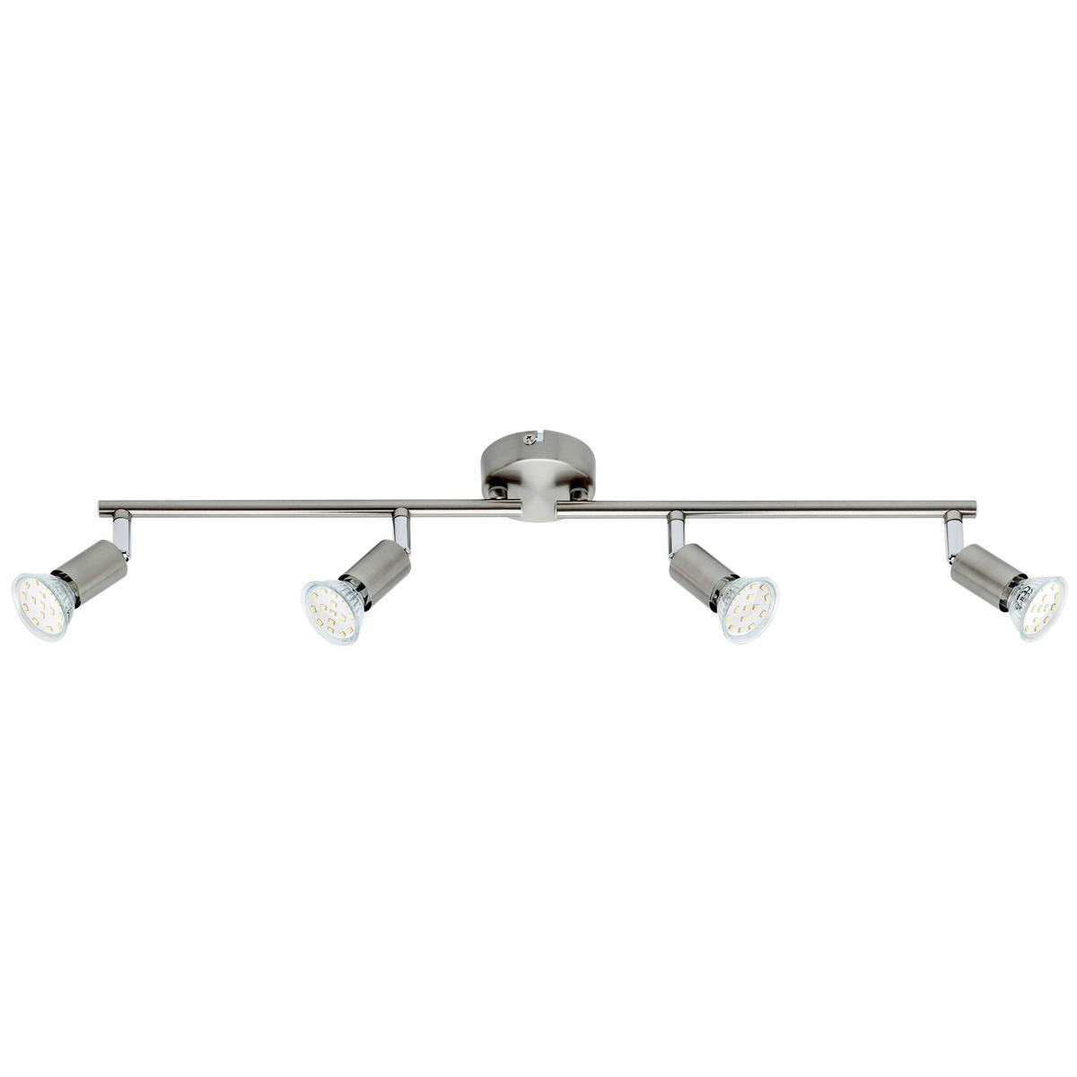 LAMPA REFLEKTOROWA KEVIN II *SBB* - kolor niklowy, Konventionell, metal (60,5cm) - Boxxx