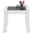 Kindertisch in Weiß/Schwarz - Schwarz/Weiß, Holzwerkstoff (60/50,8/60cm) - MÖMAX modern living