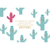 Postkarte Kupfergold Multicolor - Basics, Papier (17.5/12cm)