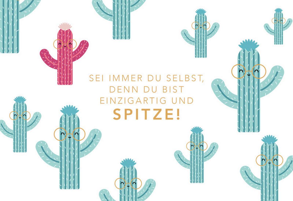 Postkarte Kupfergold Multicolor - Basics, Papier (17.5/12cm)