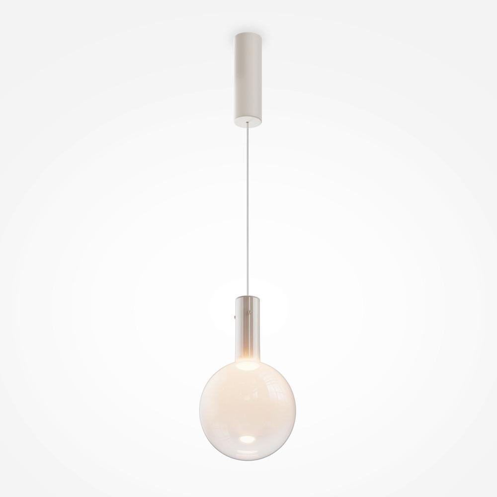 PENDELLEUCHTE NEBULA - Weiss, Modern, Metall (20/60cm) - MAYTONI