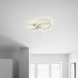 Plafonieră Led Johanna - argintiu, metal (49/40/8,5cm) Plafonieră Led Johanna - argintiu, metal (49/40/8,5cm)
