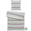 Bettwäsche Bio-Lisa in Grau ca. 140x200cm - Grau, MODERN, Textil (140/200cm) - ecoTree