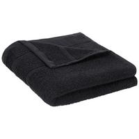 Handtuch Melanie in Schwarz ca.50x100cm - Schwarz, Textil (50/100cm) - Modern Living