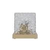 LED-BORDSLAMPA NIKA - sandfärgad/transparent, Modern, plast (11/11/11cm) - Mömax
