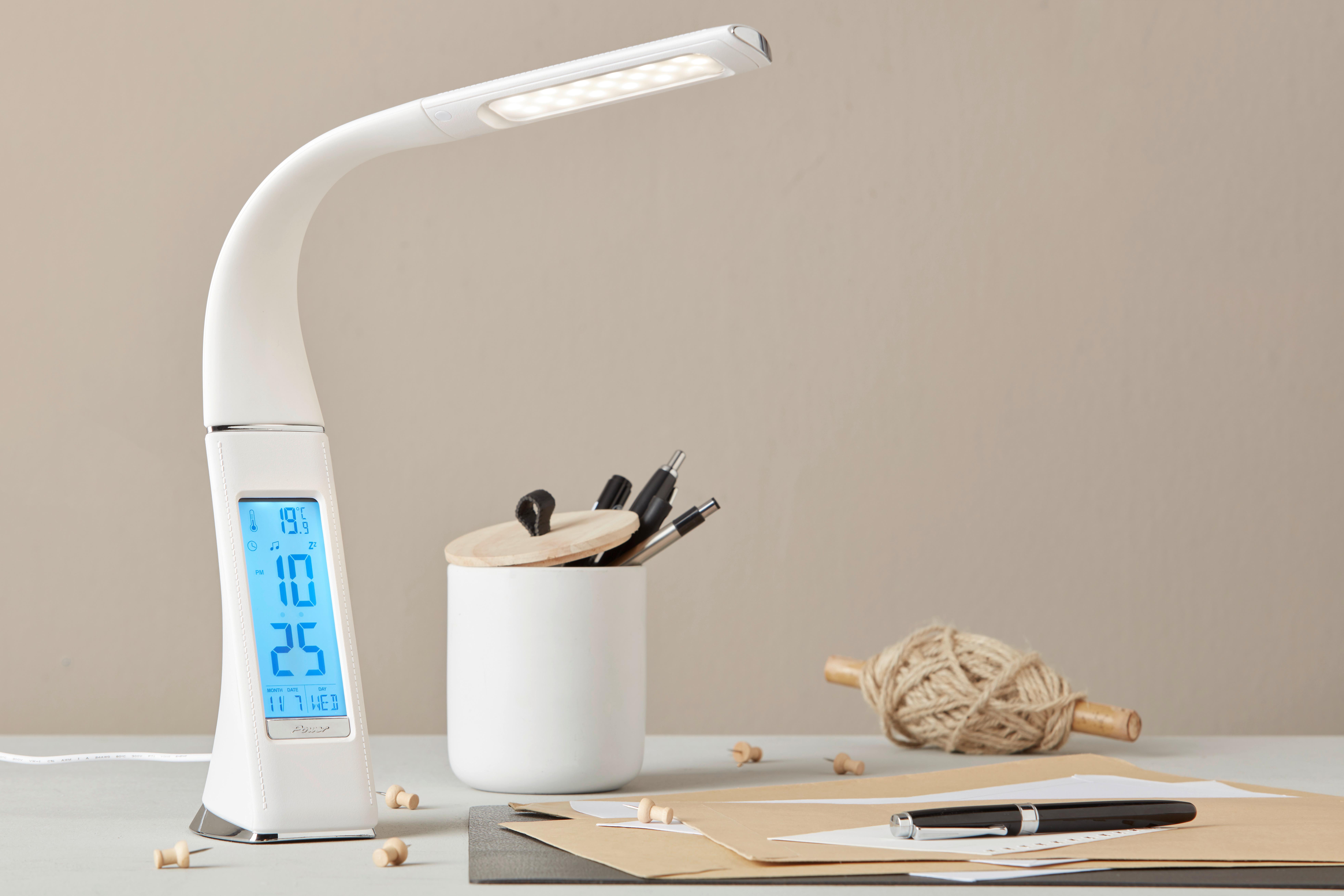 LED-Schreibtischleuchte Freddy max. 5 Watt - Weiss, Lifestyle, Kunststoff (50/9,5/6,5cm) - Modern Living