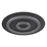 LED-DECKENLEUCHTE 48042-40A  JAYDEN - Klar/Anthrazit, Design, Kunststoff/Metall (45/5,5cm) - Globo