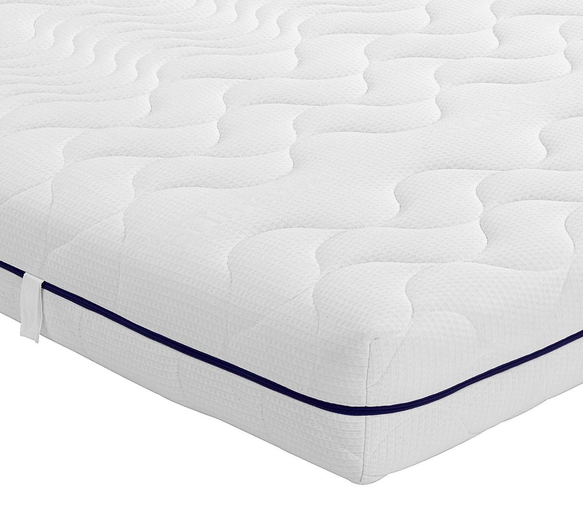 Saltea din spumă poliuretanică 140/200 Ergo-Duo - alb, textil (140/200cm) - Mömax