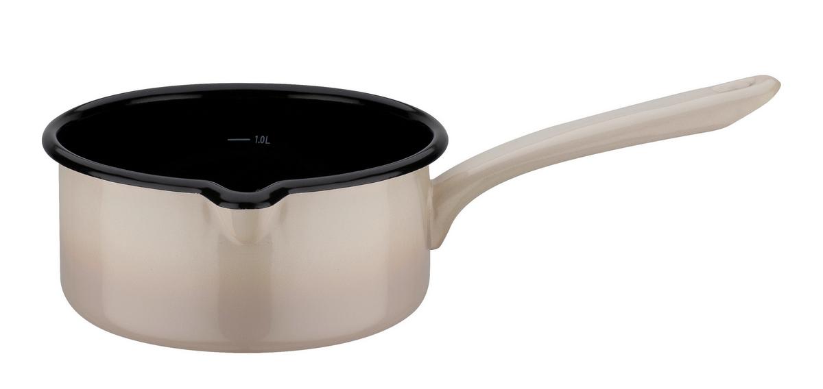 Set Posod Creme Shadow, 4-Delni - krem barve, Basics, kovina - GSW