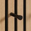 HALLPANEL GRACE -SB- - ekfärgad, Modern, metall/trämaterial (50/125/7,5cm) - Mömax