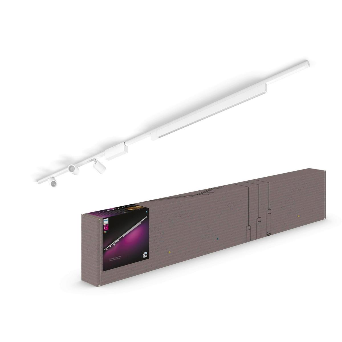 SYSTEM SZYNOWY PHILIPS HUE PERIFO BASIS-SET - biały, Basics, metal (271,50/12,8/2,6cm) - Philips HUE
