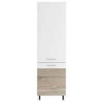 CORP APARATE ÎNCORPORABILE CORINA - stejar Sonoma/gri, Modern, plastic/metal (60/215/58cm)