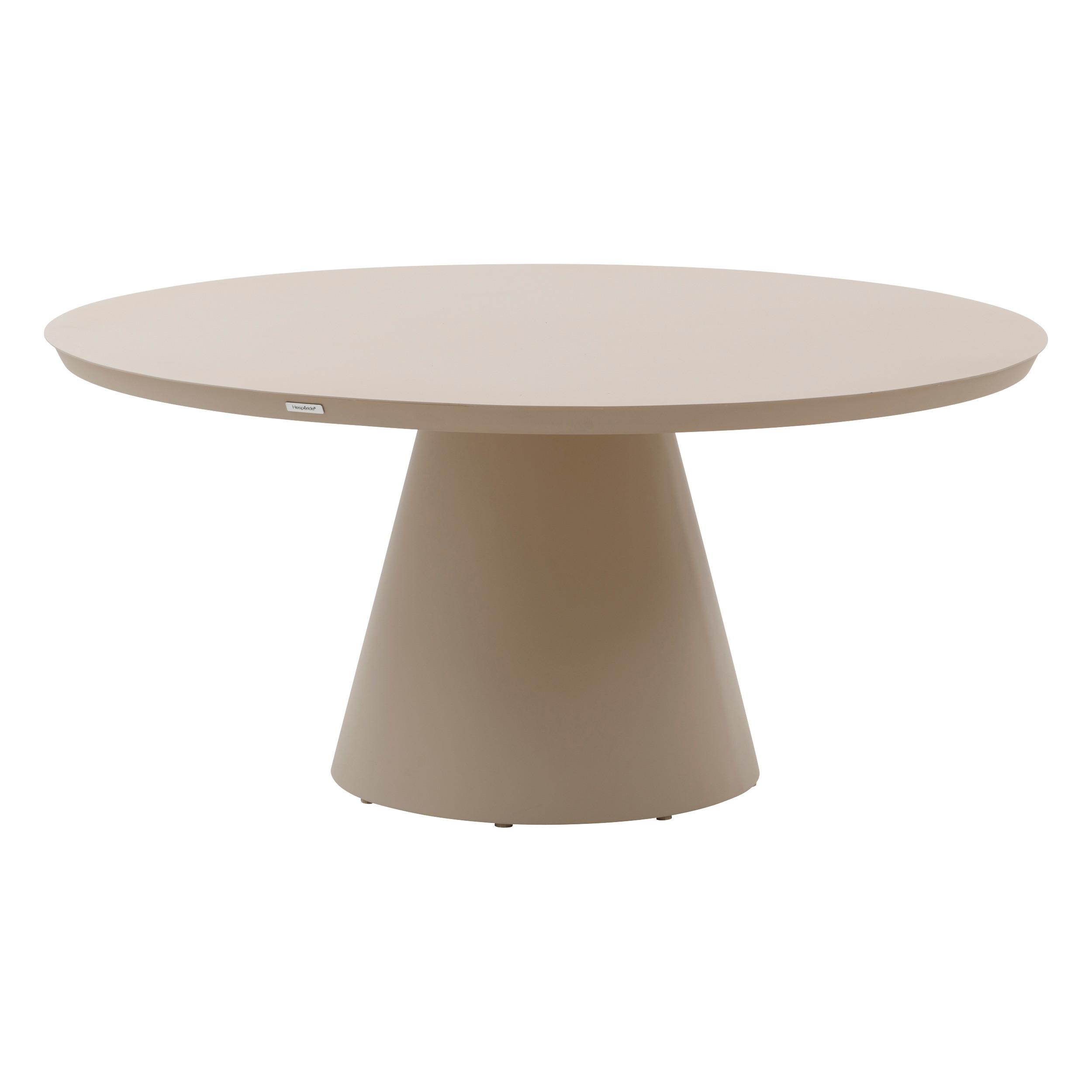 Masă Yconia - crem, Basics, metal (160/75cm)