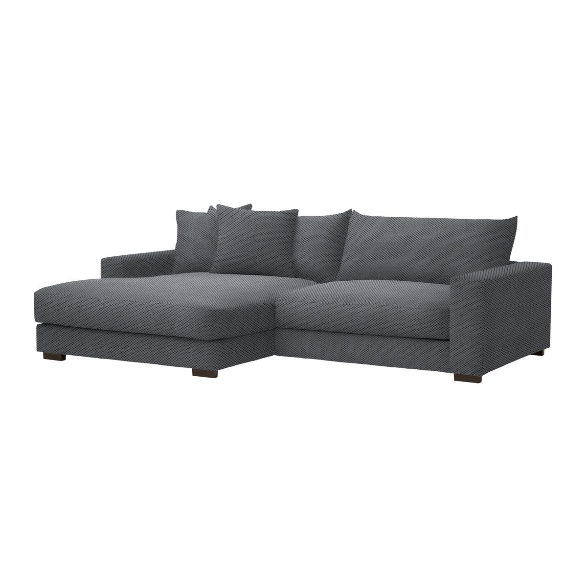 Ecksofa Pedro Grau - Grau, MODERN, Textil (180/83/265cm) - Mömax