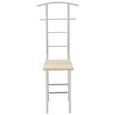 Herrendiener in Eichefarben - Eichefarben/Alufarben, MODERN, Holzwerkstoff/Metall (46/109/46cm) - Mömax modern living Herrendiener in Eichefarben - Eichefarben/Alufarben, MODERN, Holzwerkstoff/Metall (46/109/46cm) - Mömax modern living