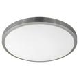 LED-Deckenleuchte max. 24 Watt 'Competa 1' - Weiß/Nickelfarben, MODERN, Kunststoff/Metall (43/5,5cm) LED-Deckenleuchte max. 24 Watt 'Competa 1' - Weiß/Nickelfarben, MODERN, Kunststoff/Metall (43/5,5cm)
