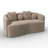 SOFFA JULIE - beige, Modern, trä/textil (178/66/82cm) - Bessagi Home