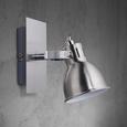 Wandspot Ina - Chromfarben, MODERN, Metall (14/8/14cm) - Modern Living Wandspot Ina - Chromfarben, MODERN, Metall (14/8/14cm) - Modern Living