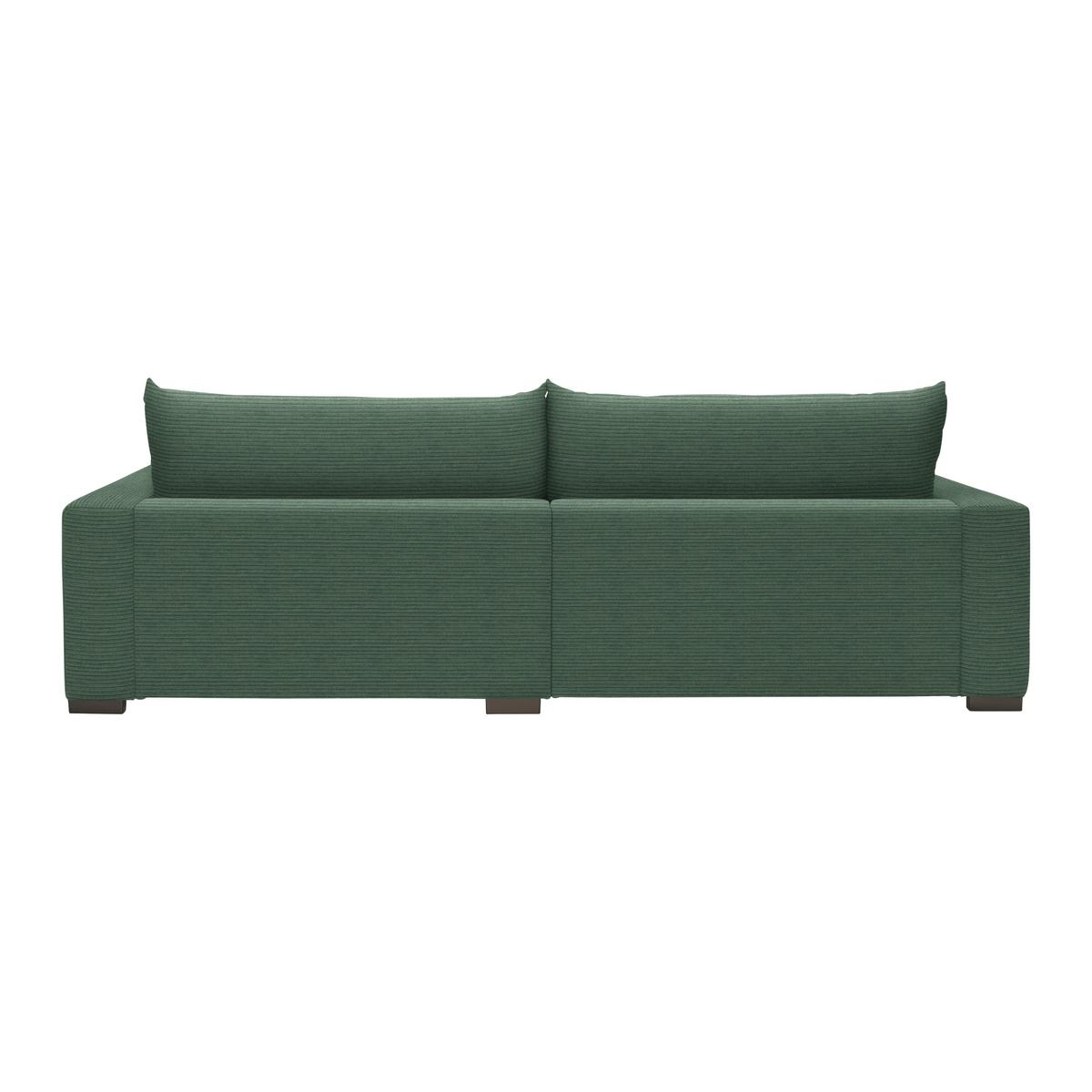 Megasofa Pedro Dunkelgrün - Dunkelgrün, MODERN, Holz/Holzwerkstoff (261/83/124cm) - Mömax