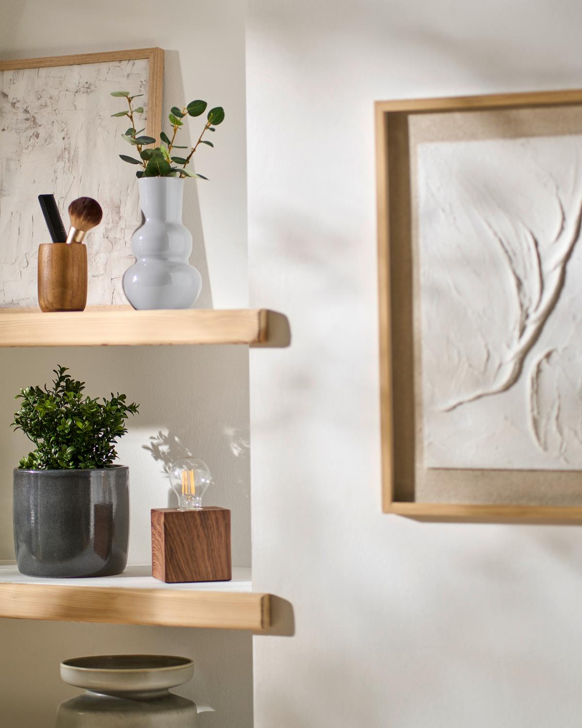 ŁAWKA TERRA - kolor dębowy, Natur, drewno (140/47/42cm) - Linea Natura