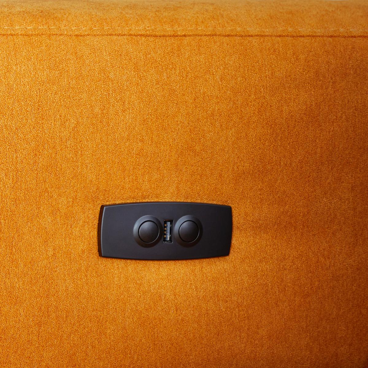 Ecksofa in Gelb - Gelb/Schwarz, Modern, Textil (295/201cm) - Premium Living