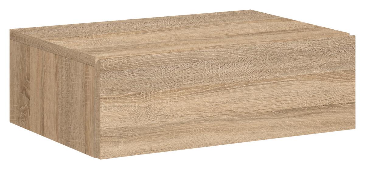 SZAFKA NOCNA TAJO - kolor dębowy/kolor dębu sonoma, Modern, materiał drewnopochodny (42/14/30cm) - Livetastic