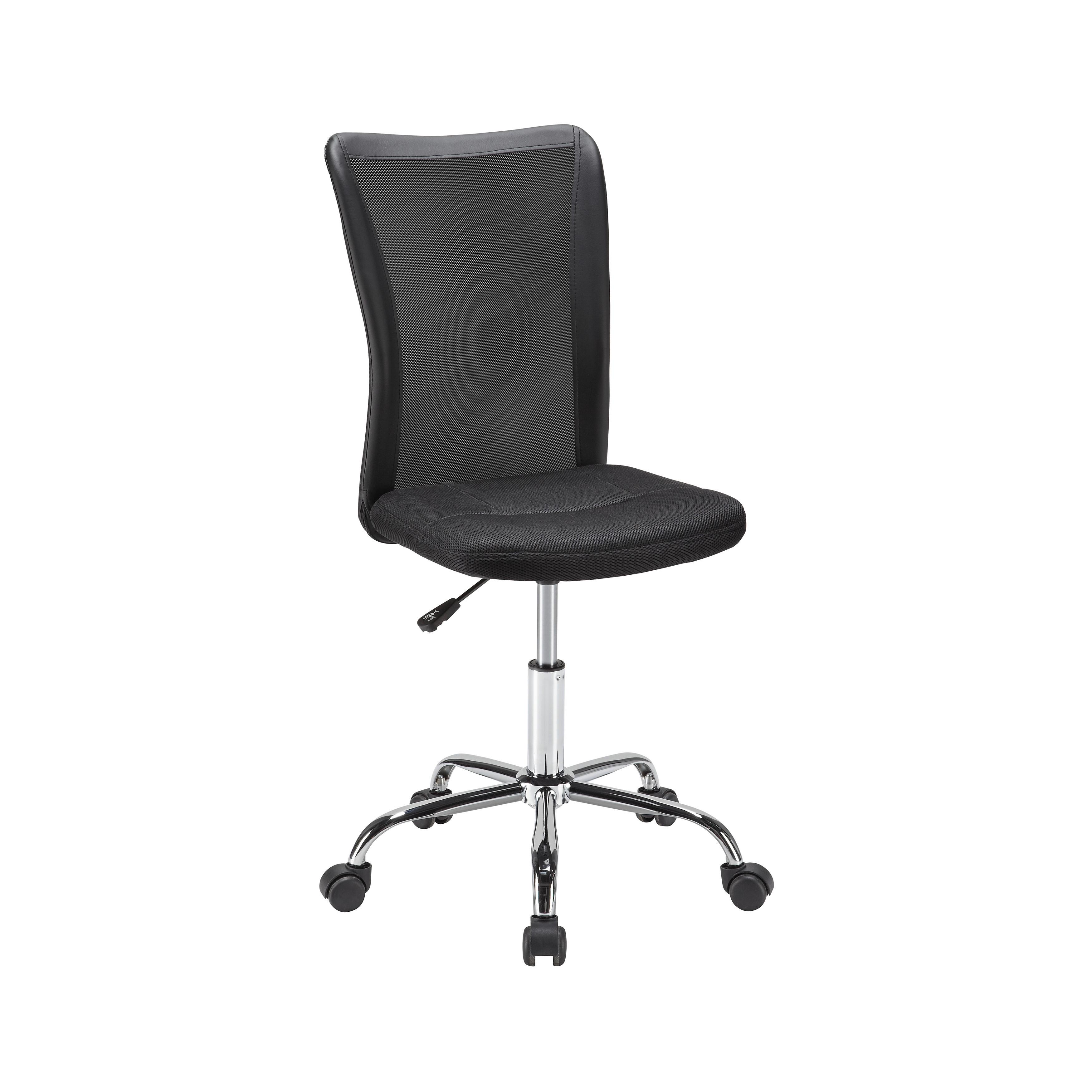 SNURRSTOL SURF -BASED- - svart, Modern, metall/trä (42/88-98/58,50cm) - Based
