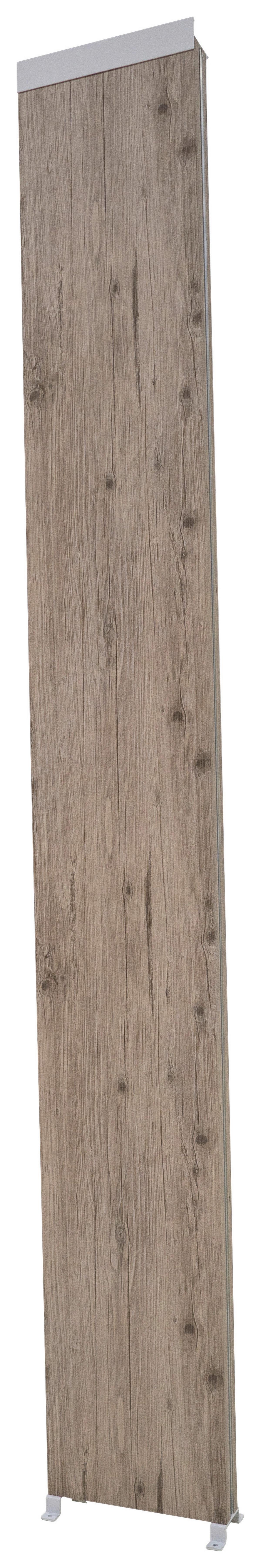 Stranski Del Za Pergolo Deco, Barva Hrasta, 31x235cm - barve hrasta, Moderno, kovina (31/235/6cm) - Gardenson