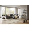 SOFFA PARIS - mörkgrå/svart, Klassisk, metall/trä (215/85/182cm) - Mömax