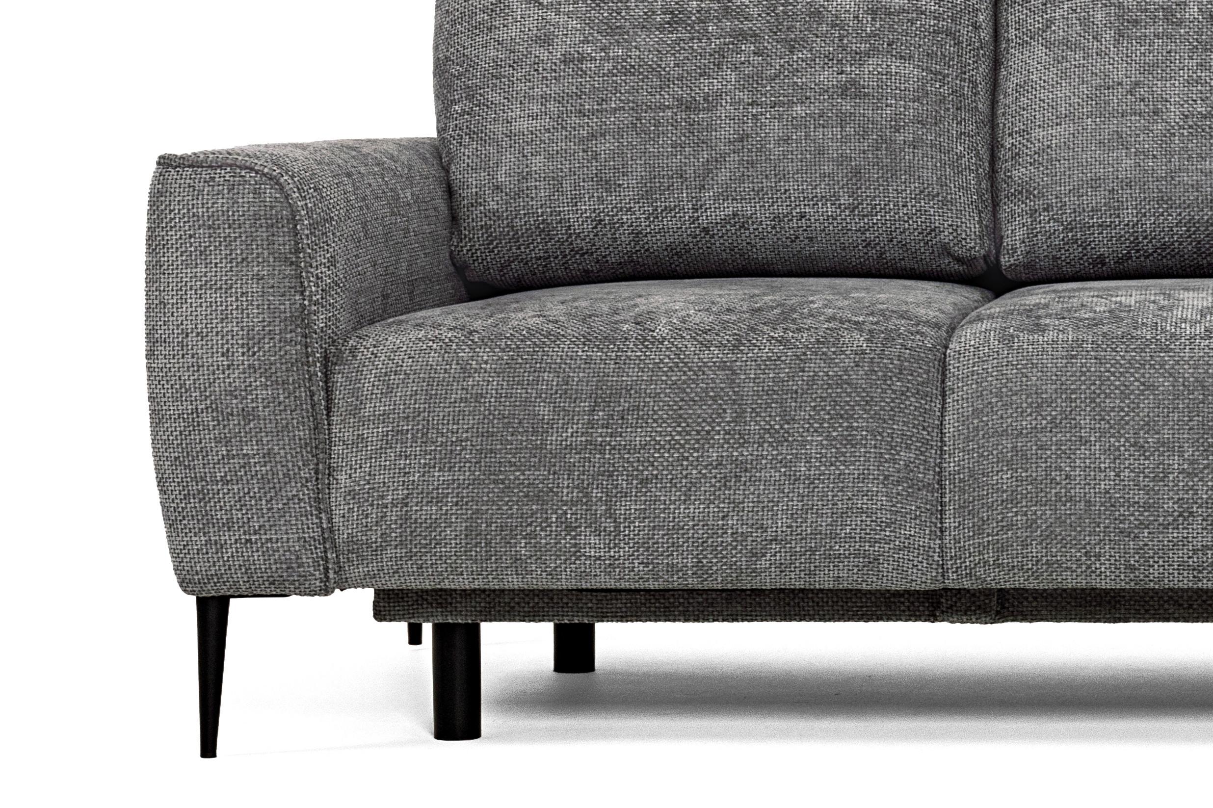 Canapea modulara CUSTOM - gri, Modern, textil (255/85/164cm) - Mömax