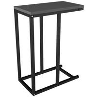 BEISTELLTISCH INSASI - Anthrazit/Schwarz, Design, Holzwerkstoff/Metall (46/26/63cm) - MID.YOU