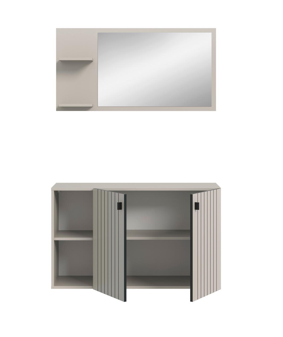 Predsoba Station, Kašmir, 2-Delna - kašmir, Design, leseni material (106/192/37cm) - MID.YOU