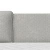 KONTINENTALSÄNG MOSAMO - ljusgrå/svart, Modern, trämaterial/trä (180/200cm) - Bessagi Home