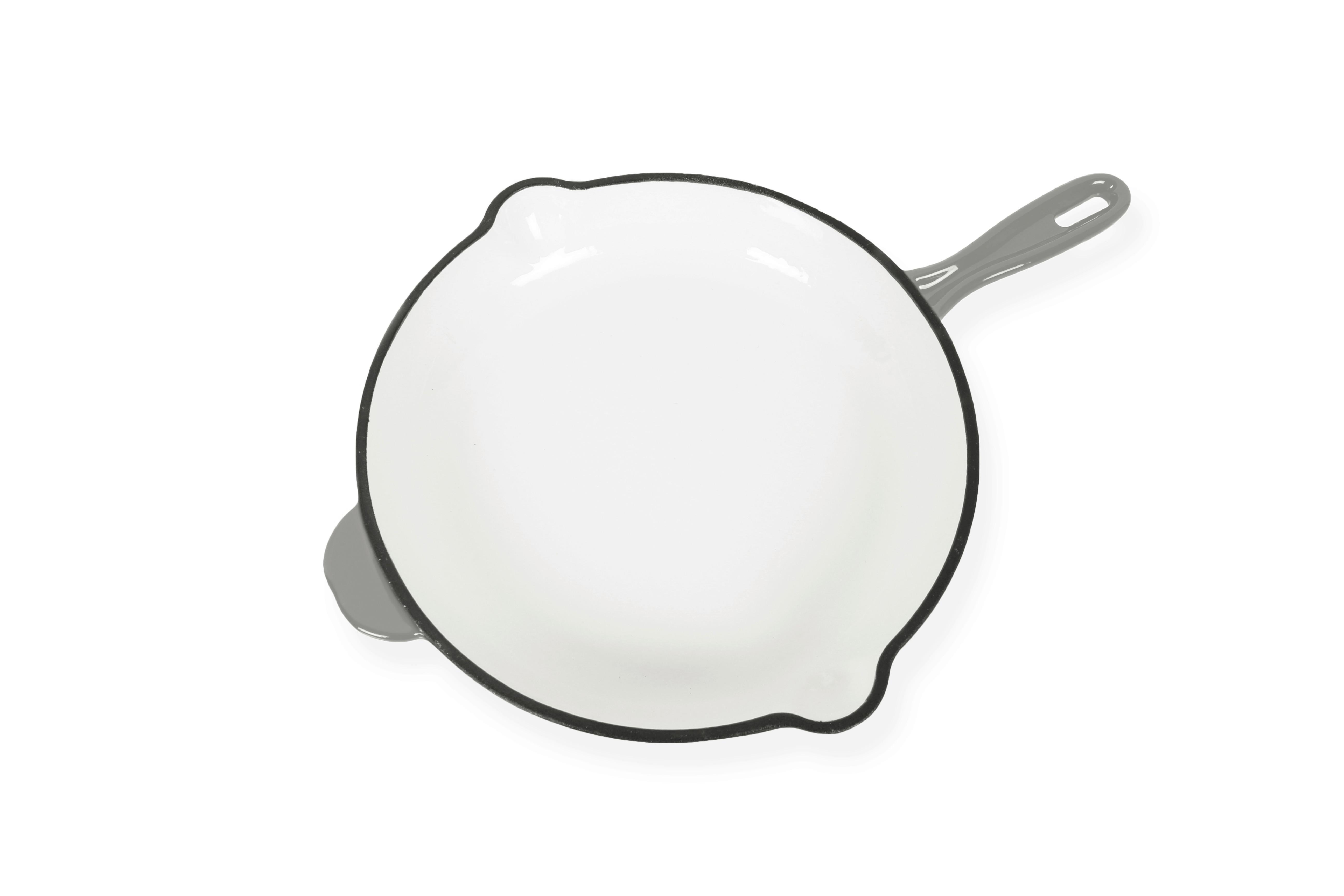 Tigaie cca. 27 cm - gri, Basics, metal (42,5/27/4,5cm) - Echtwerk