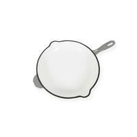 Tigaie cca. 27 cm - gri, Basics, metal (42,5/27/4,5cm) - Echtwerk