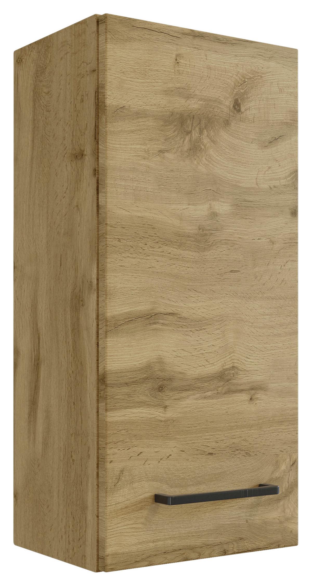 Badmöbel-Set Manchester B: 120 cm Eiche Wotan Dekor - Eichefarben, MODERN, Holzwerkstoff (120cm) - Held
