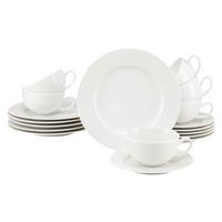 Kavni Servis Venice Creme, 18-Delni - krem barve, Basics, keramika - Creatable