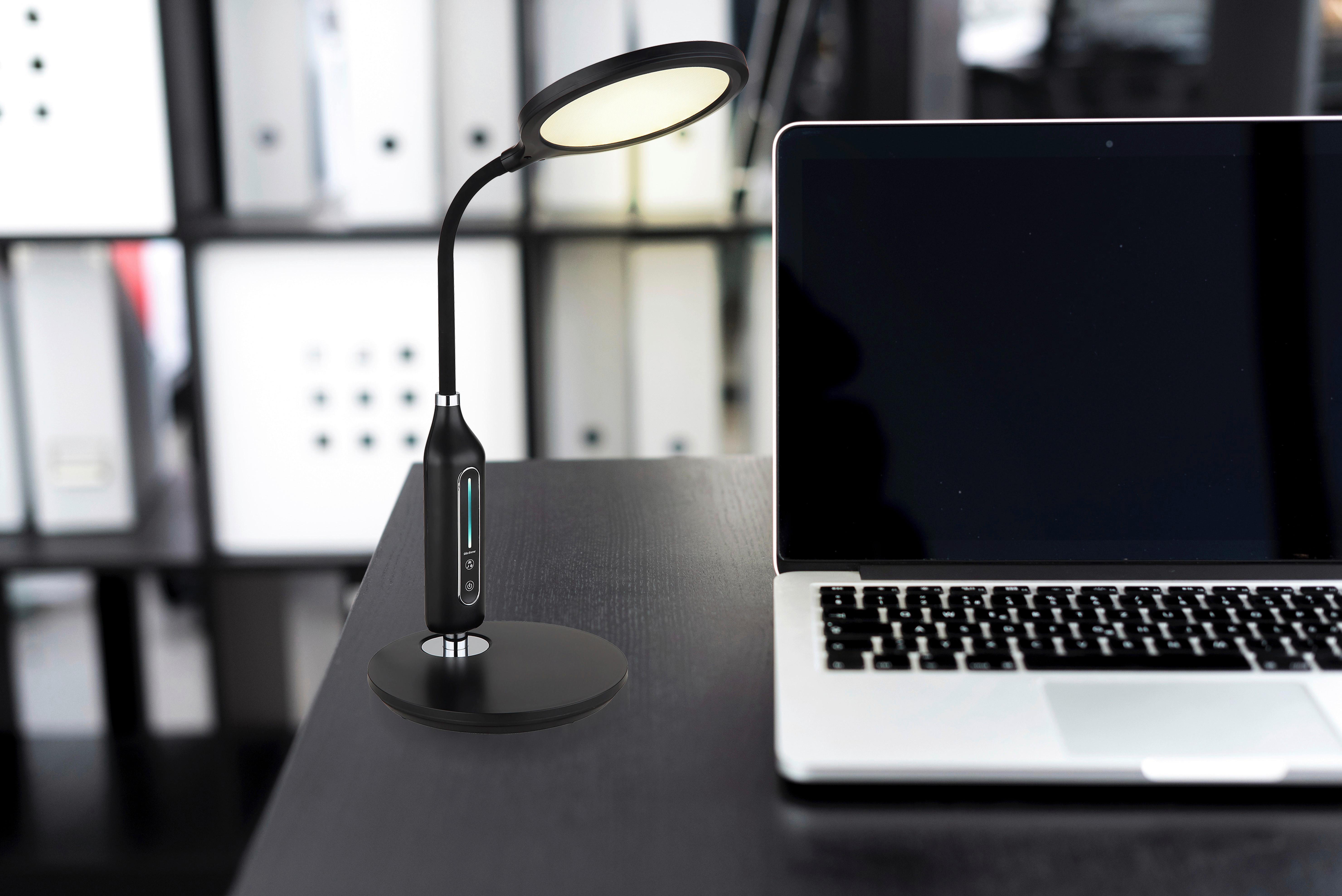 Svjetiljka Stolna Fruggy - crna, Trend, plastika (30/18,5/40,7cm) - Globo