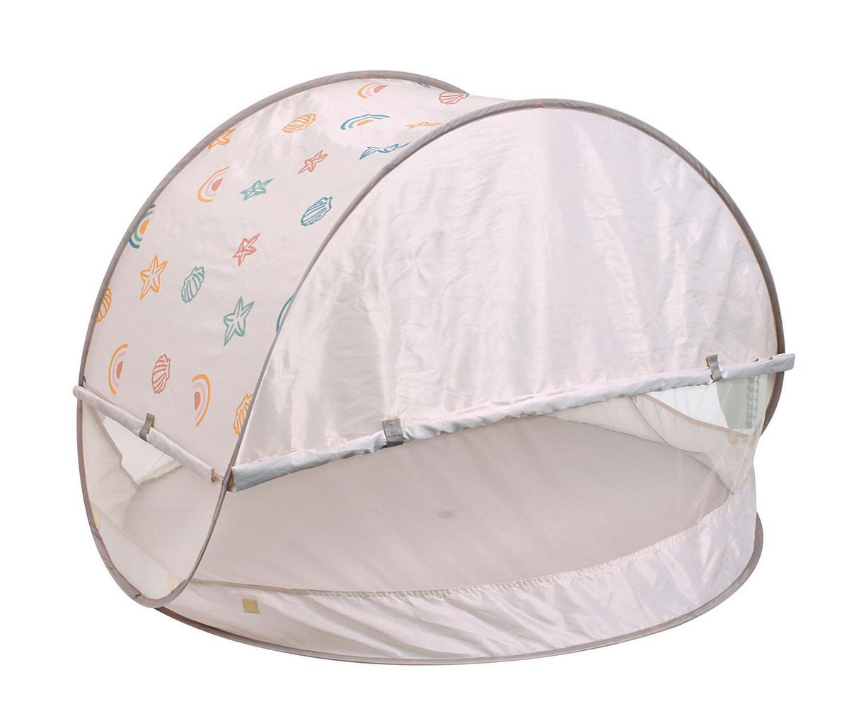 WYSPA SŁONECZNA UV-ZELT BREEZY +24M - masa perłowa, Basics, tworzywo sztuczne (118/118/80cm) - Beaba