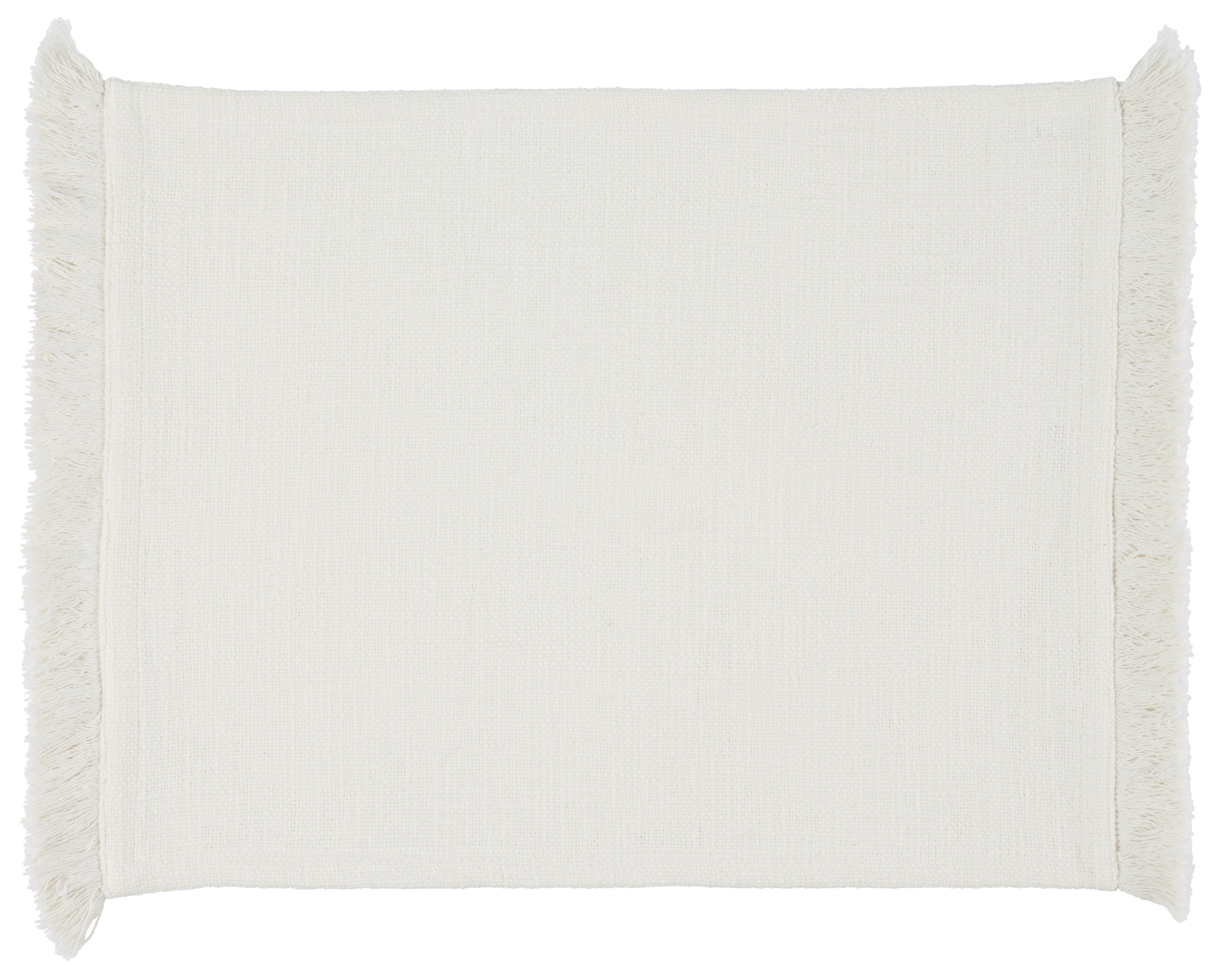 Namizni Pogrinjek Pablo - bela, Moderno, tekstil (35/45cm) - Premium Living