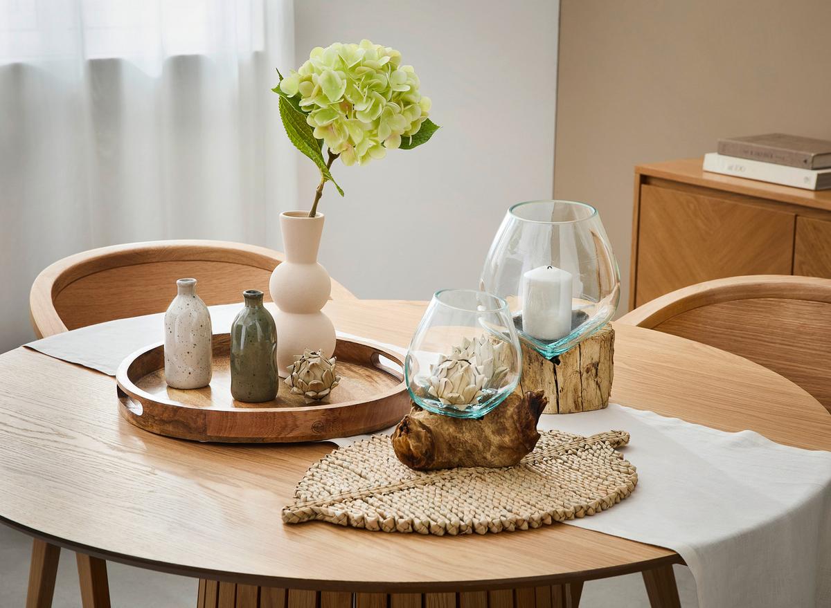 TACA DO SERWOWANIA MBM22367 - brązowy, Lifestyle, drewno (40/4,75cm) - Ambia Home