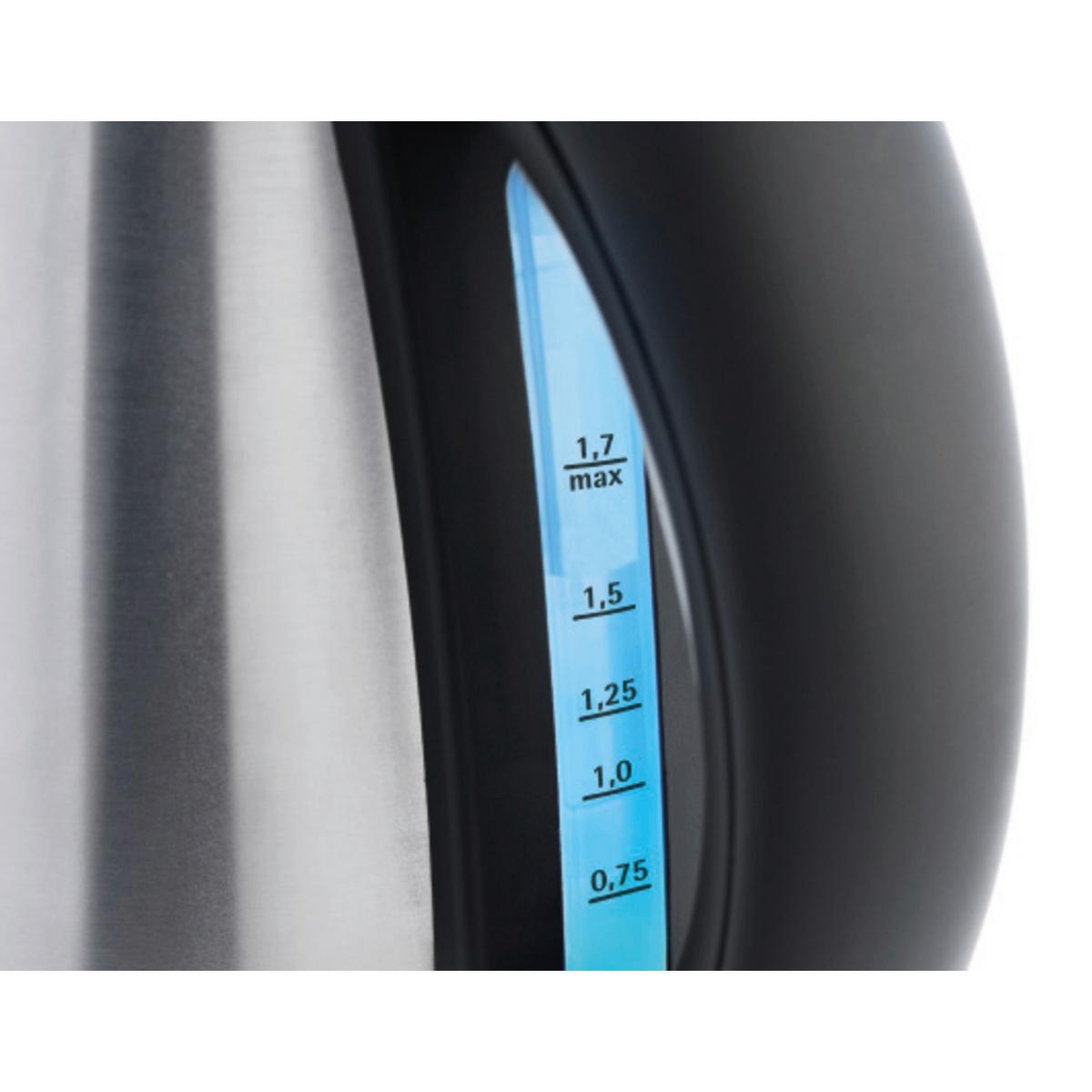 CZAJNIK ELEKTRYCZNY 0413020012 WMF - kolor srebrny, Basics (1,7l) - WMF