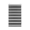 store double Thomas in Schwarz ca. 60x120cm - Schwarz, Kunststoff/Textil (60/160cm) - Premium Living
