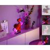 LED-DEKORATIONSLAMPA FRANI - vit/kromfärg, Modern, plast (22/4,6/25,7cm) - Mömax