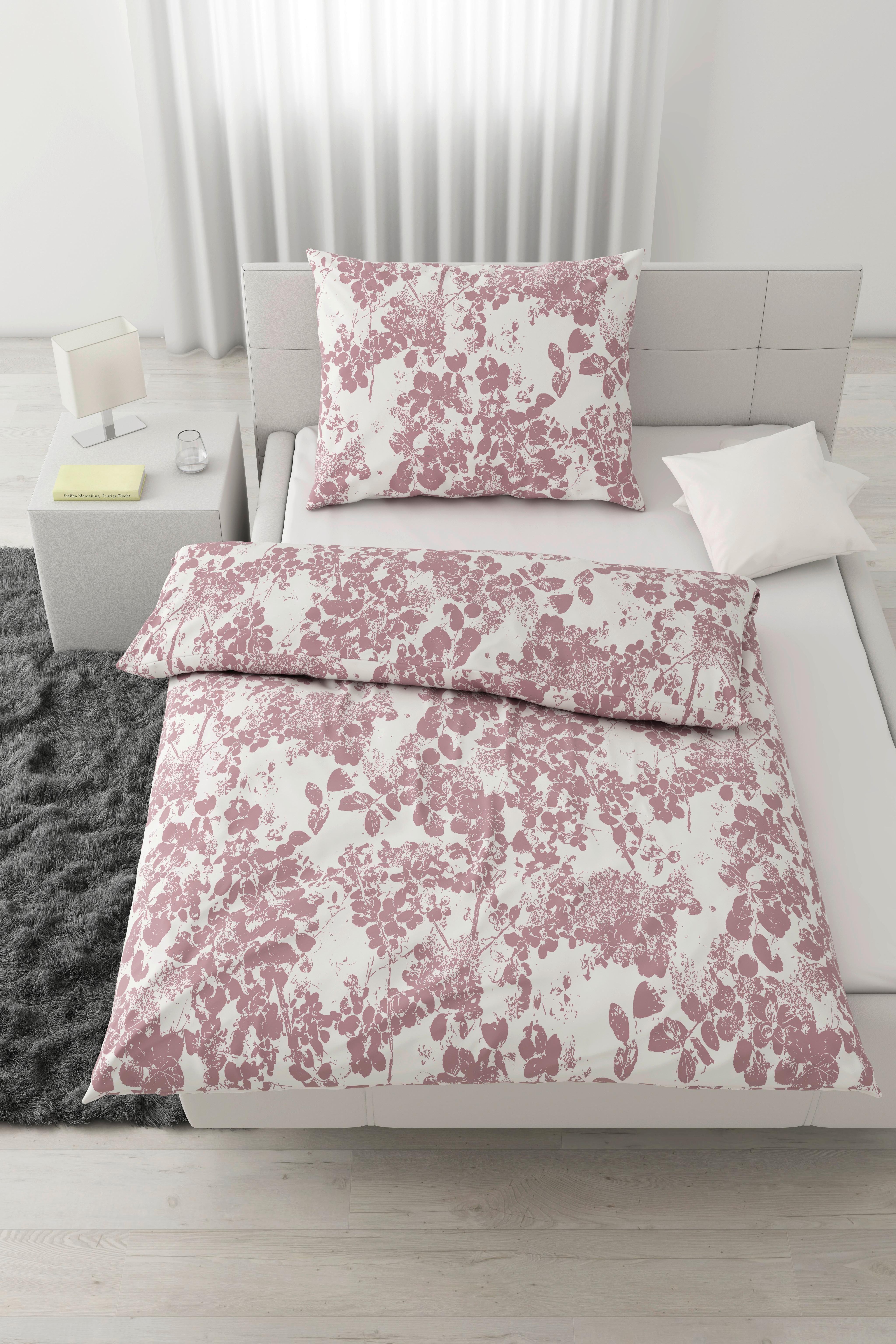 Ágyneműhuzat-garnitúra Skuggan - rózsaszín, Romantik / Landhaus, textil (140/200cm) - Modern Living