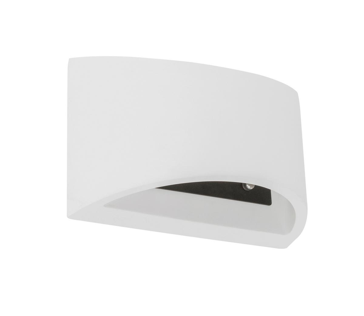 Stenska Svetilka Christine - bela, Design, naravni materiali (20/8,8/12cm) - Globo