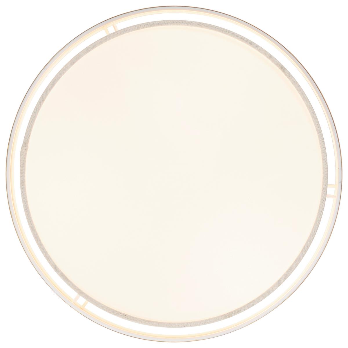 LAMPA SUFITOWA NOVA - kolor naturalny, Modern, tworzywo sztuczne/metal (37/18cm) - Novel