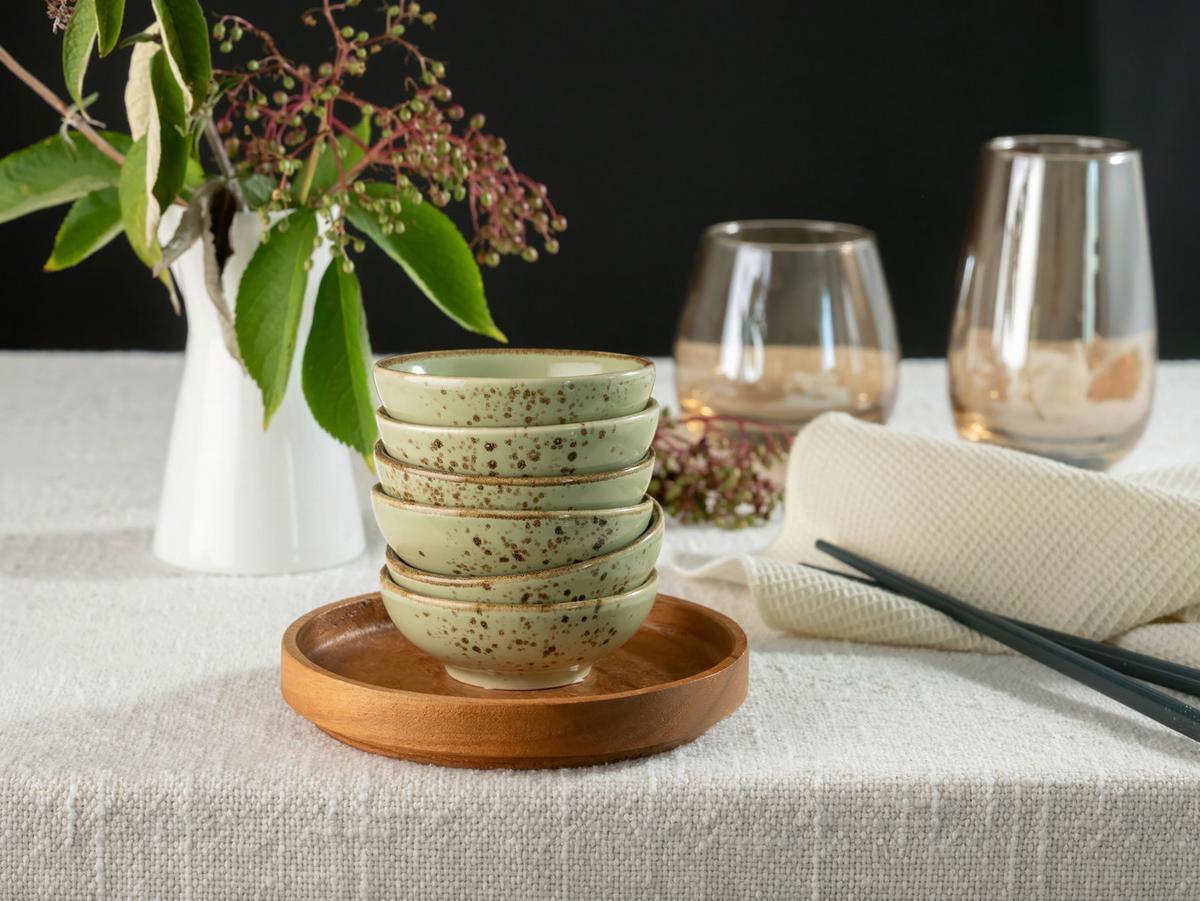 Dipschalenset 22082 Nature Collection - Grün, Trend, Keramik (8cm) - Creatable